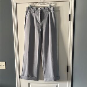 NWOT Nicole Miller Light Blue Trouser Pants